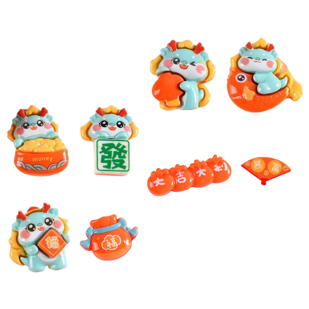 Resin Craft Ideas - 8Pcs Resin Craft Charms Flatback DIY