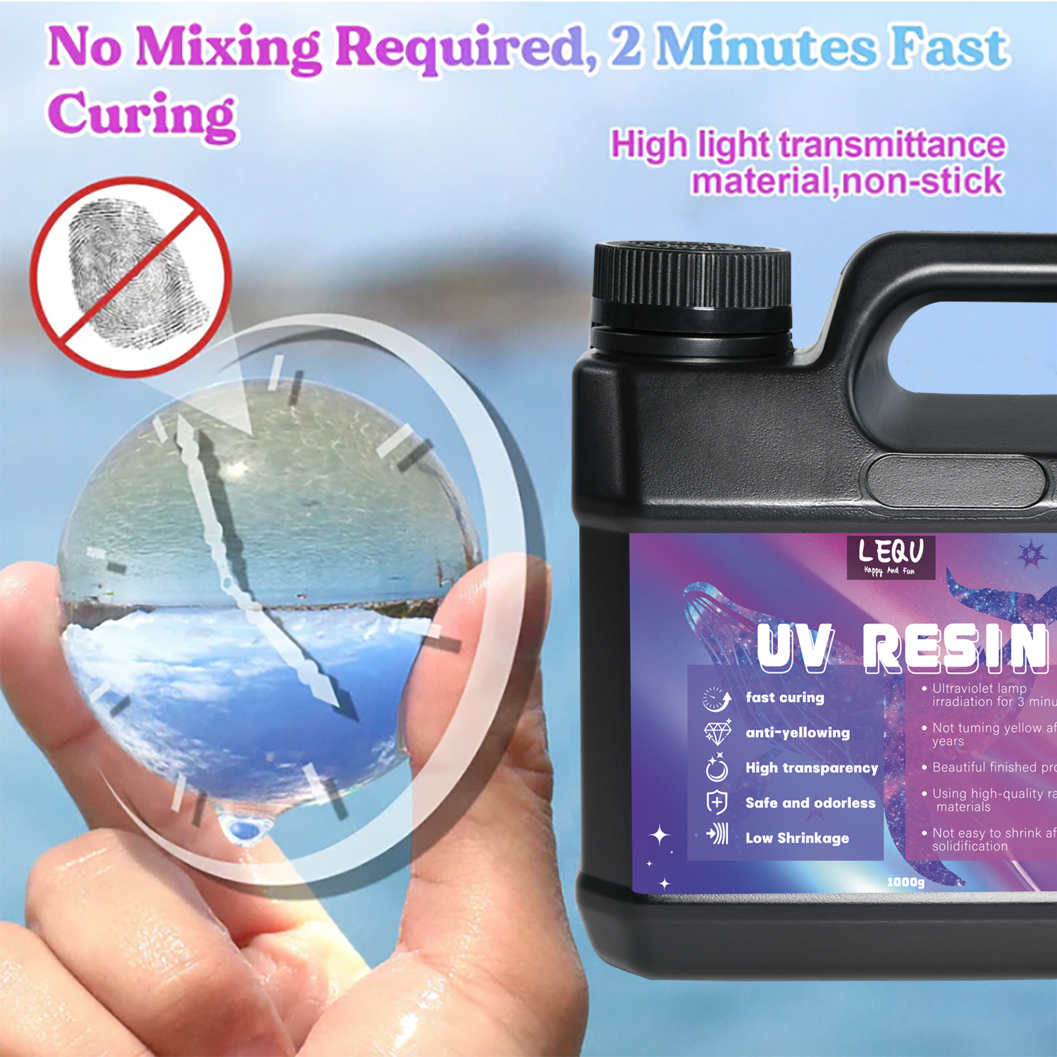 Bulk UV Resin Crystal Clear La – Epoxy Uv Resin Kit recenzja i cena