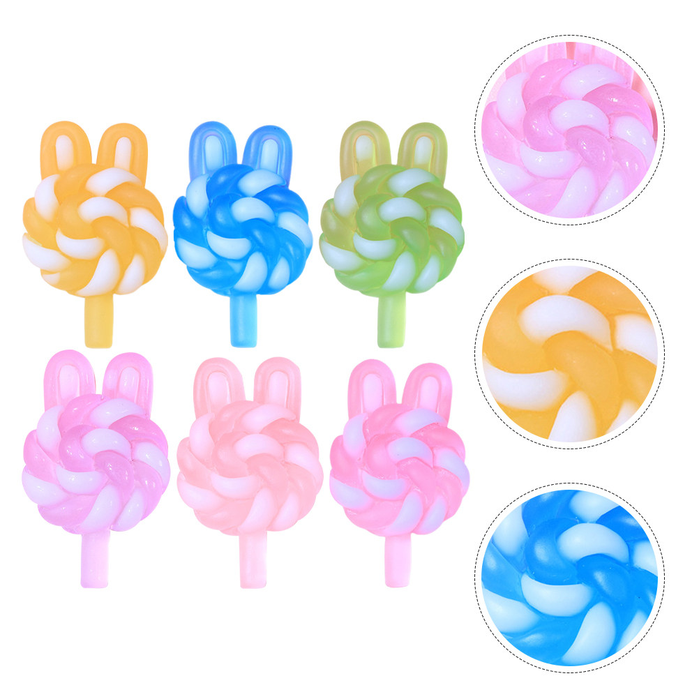 24Pcs Cute Cartoon Lollipop Ch – Resin Crafts Diy recenzja i cena