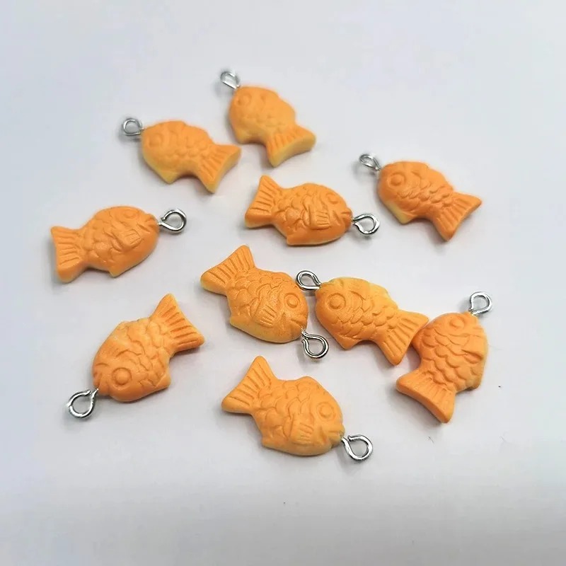10Pcs Lovely Korea Koi Fish Fl – Resin Crafts Diy recenzja i cena