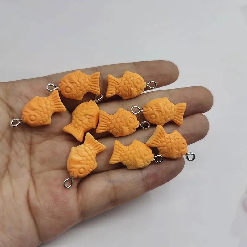 10Pcs Lovely Korea Koi Fish Fl – Resin Crafts Diy recenzja i cena