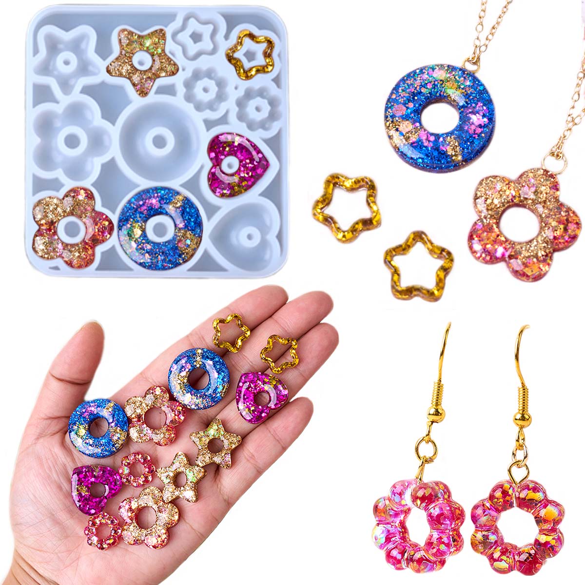 Multifuntional Jewelry Silicon – Resin Craft Ideas recenzja i cena