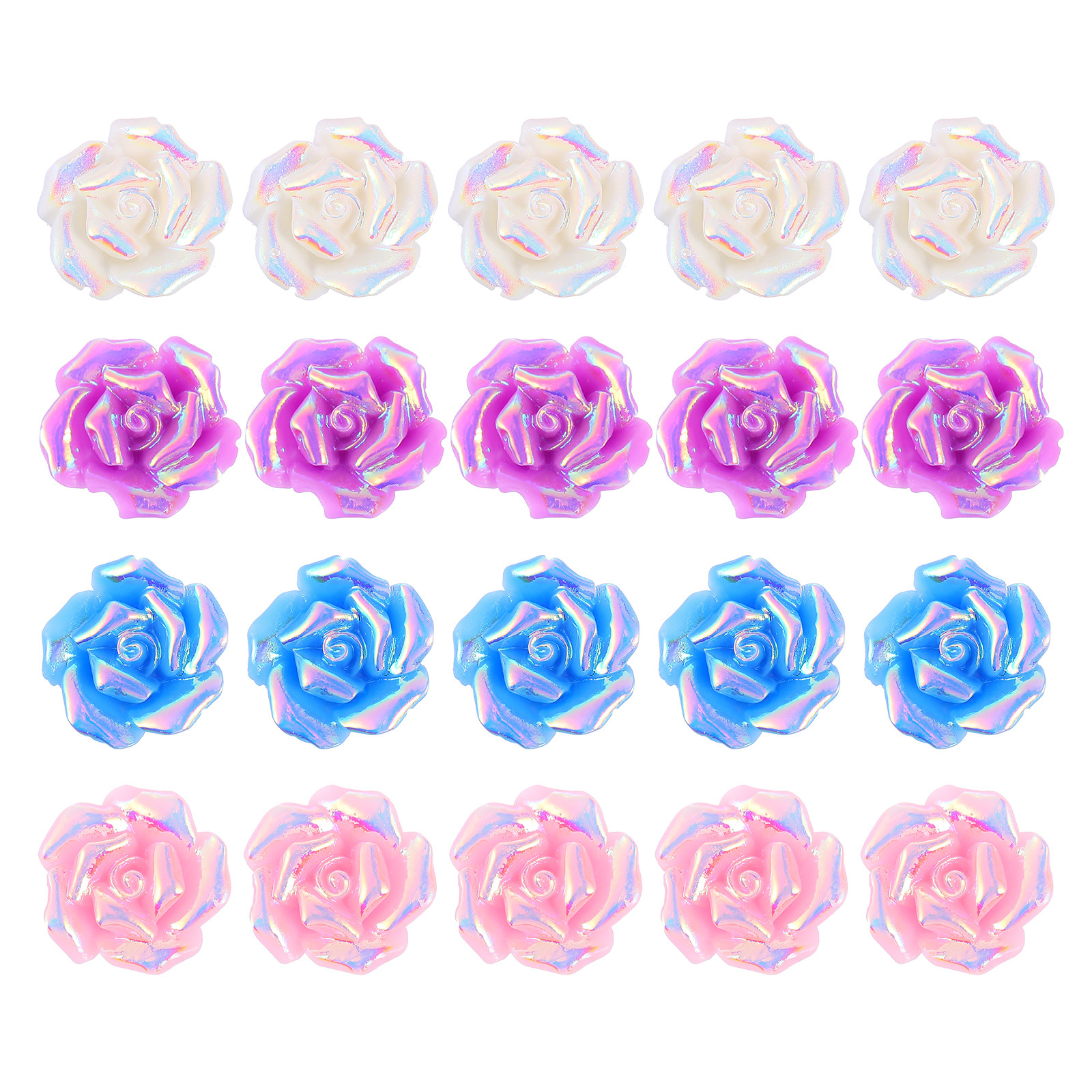 20Pcs Rose Flower Phone Case A – Resin Craft Supplies recenzja i cena