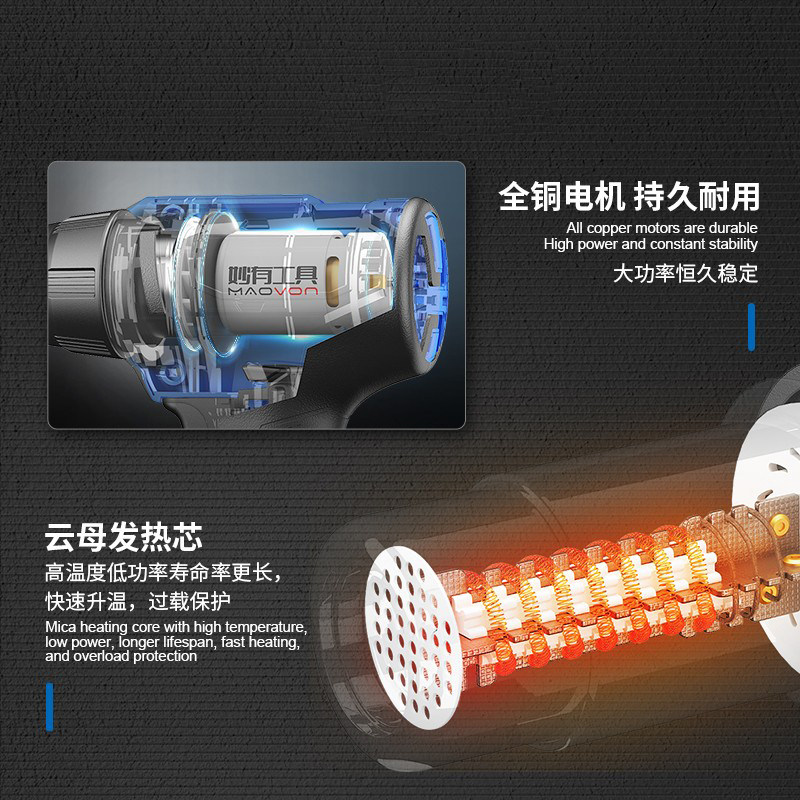 Lithium battery heat gun recha – Heat Gun Small recenzja i cena