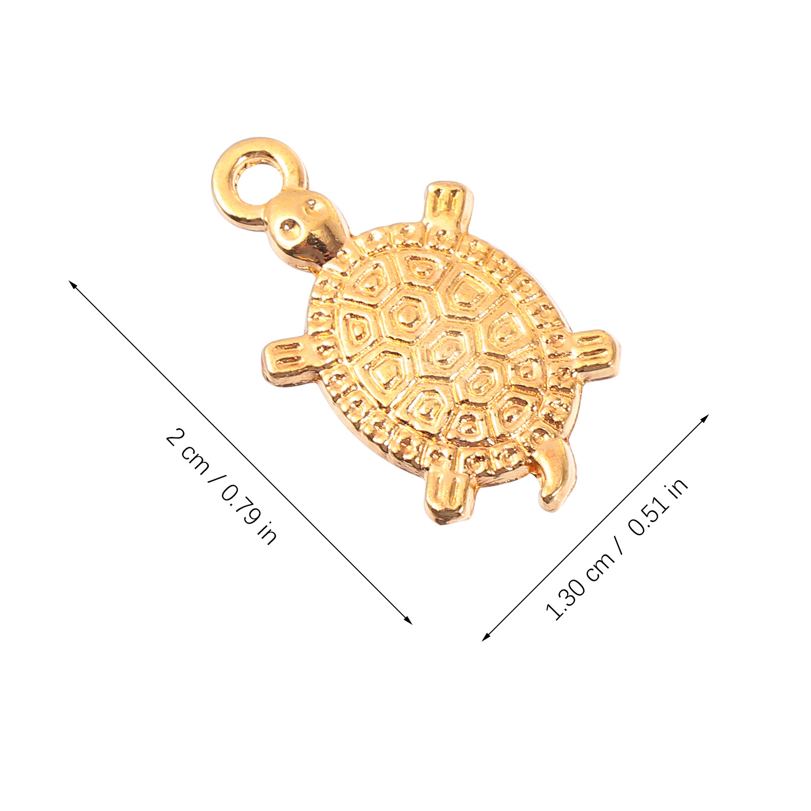 100Pcs Alloy Golden Tortoise O – Resin Crafts Diy recenzja i cena