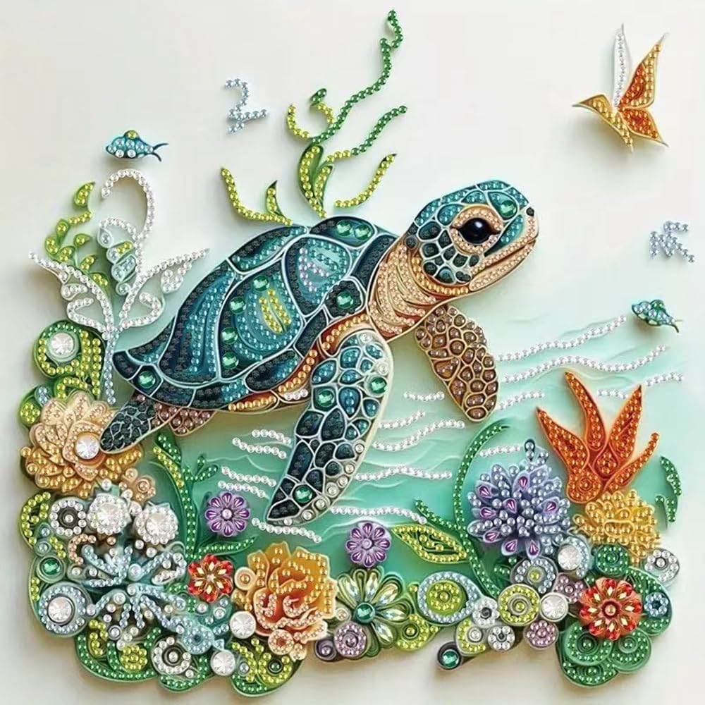 Sea Turtle Animal Diamond Pain – Resin Craft Kit recenzja i cena