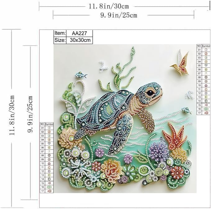 Sea Turtle Animal Diamond Pain – Resin Craft Kit recenzja i cena
