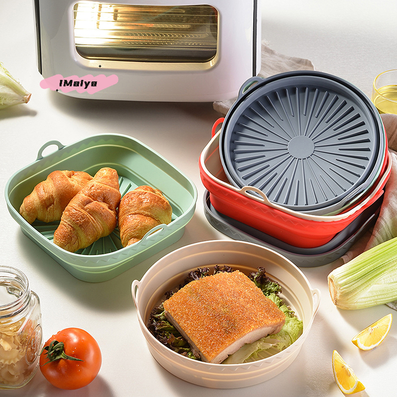Square Foldable Air Fryer Sili – Silicone Mold Tray recenzja i cena