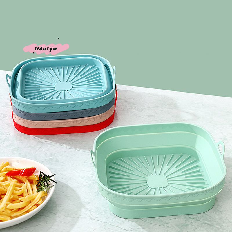 Square Foldable Air Fryer Sili – Silicone Mold Tray recenzja i cena