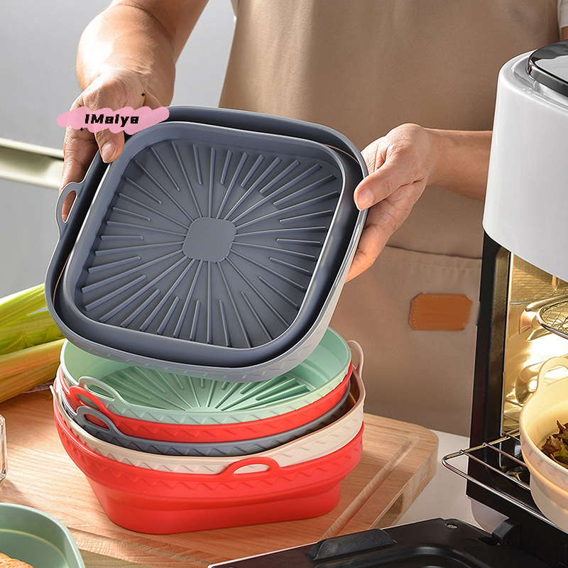 Square Foldable Air Fryer Sili – Silicone Mold Tray recenzja i cena