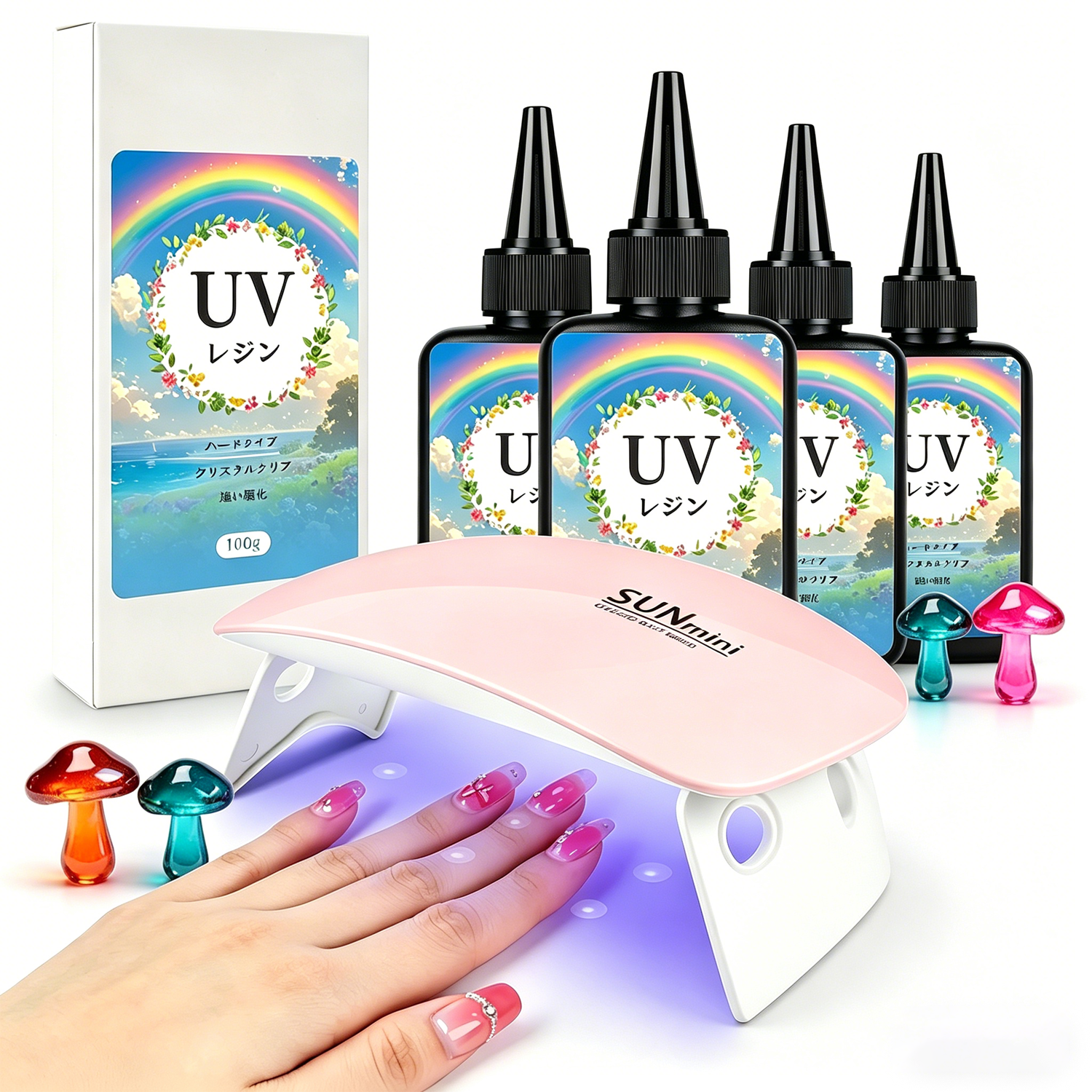 UV Resin,Crystal Clear,Hard UV – Epoxy Uv Resin Kit recenzja i cena