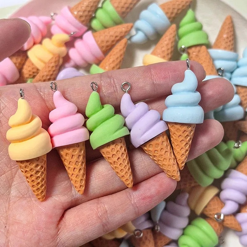 10Pcs Summer Fruit Ice Cream R – Resin Crafts Diy recenzja i cena