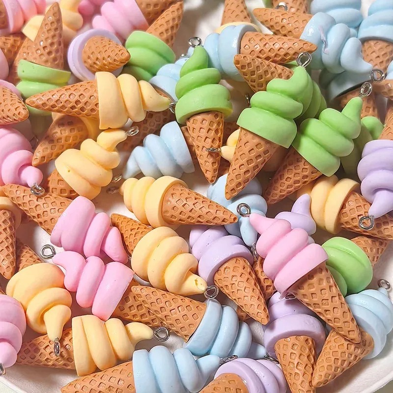 10Pcs Summer Fruit Ice Cream R – Resin Crafts Diy recenzja i cena