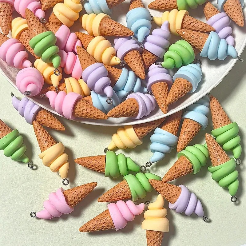10Pcs Summer Fruit Ice Cream R – Resin Crafts Diy recenzja i cena