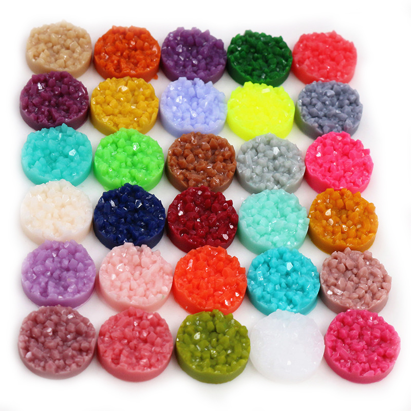 40pcs Resin Druzy Cabochons Do – Resin Craft Projects recenzja i cena