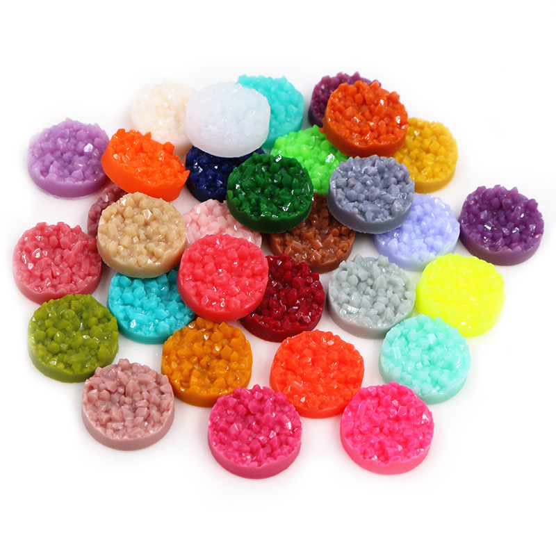 40pcs Resin Druzy Cabochons Do – Resin Craft Projects recenzja i cena