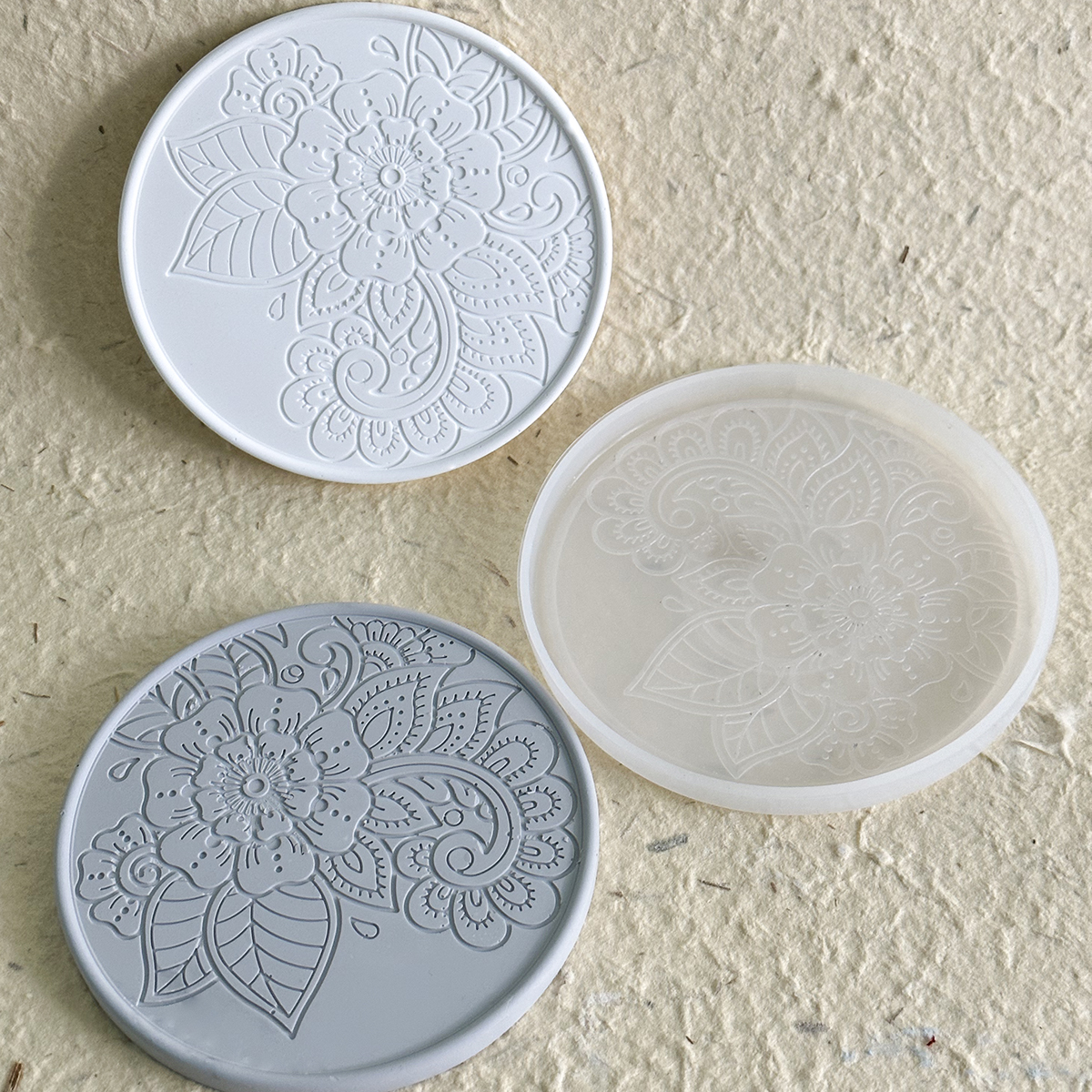 Flower Coaster Silicone Mold E – Coaster Mold Round recenzja i cena