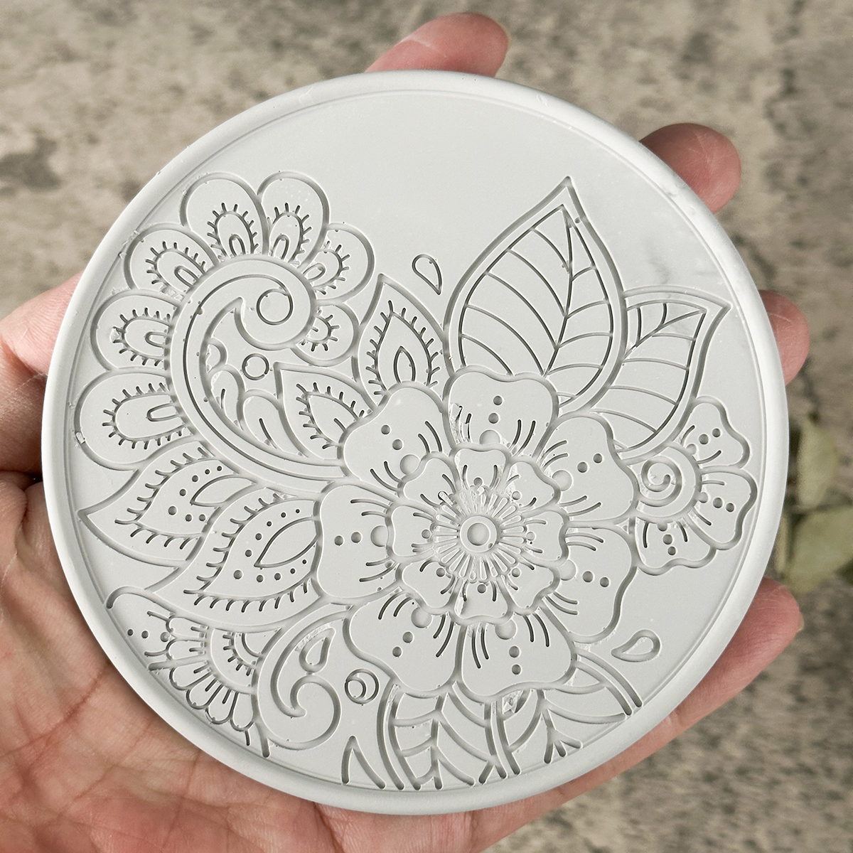 Flower Coaster Silicone Mold E – Coaster Mold Round recenzja i cena