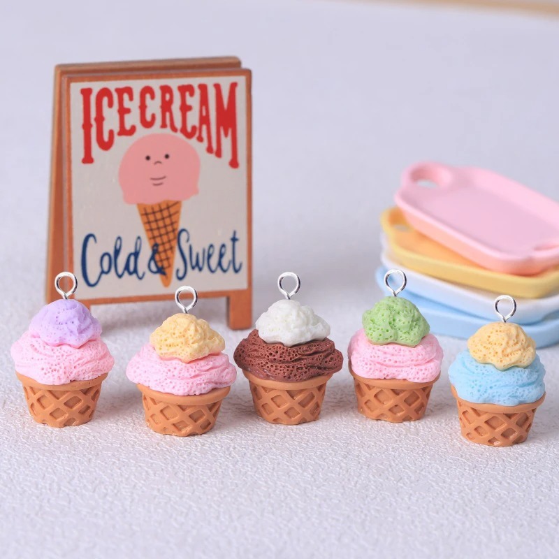 10Pcs Adorable 3D Simulated Ic – Resin Crafts Diy recenzja i cena