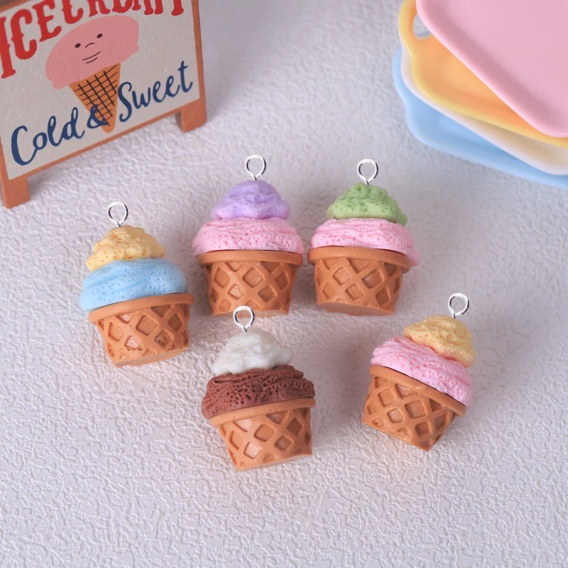 10Pcs Adorable 3D Simulated Ic – Resin Crafts Diy recenzja i cena