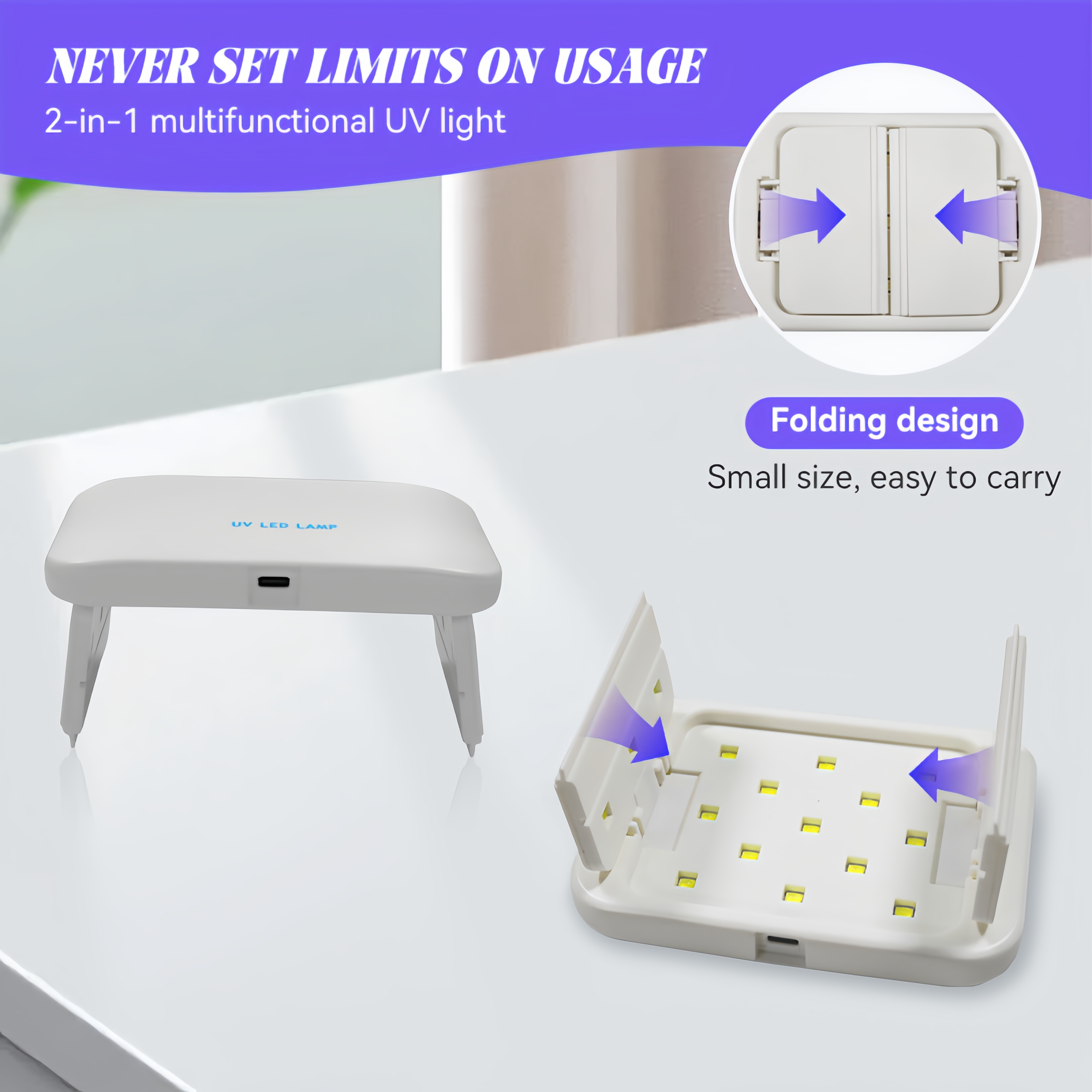 48W Dual-Sided UV Lamp Foldabl – Epoxy Uv Resin Kit recenzja i cena