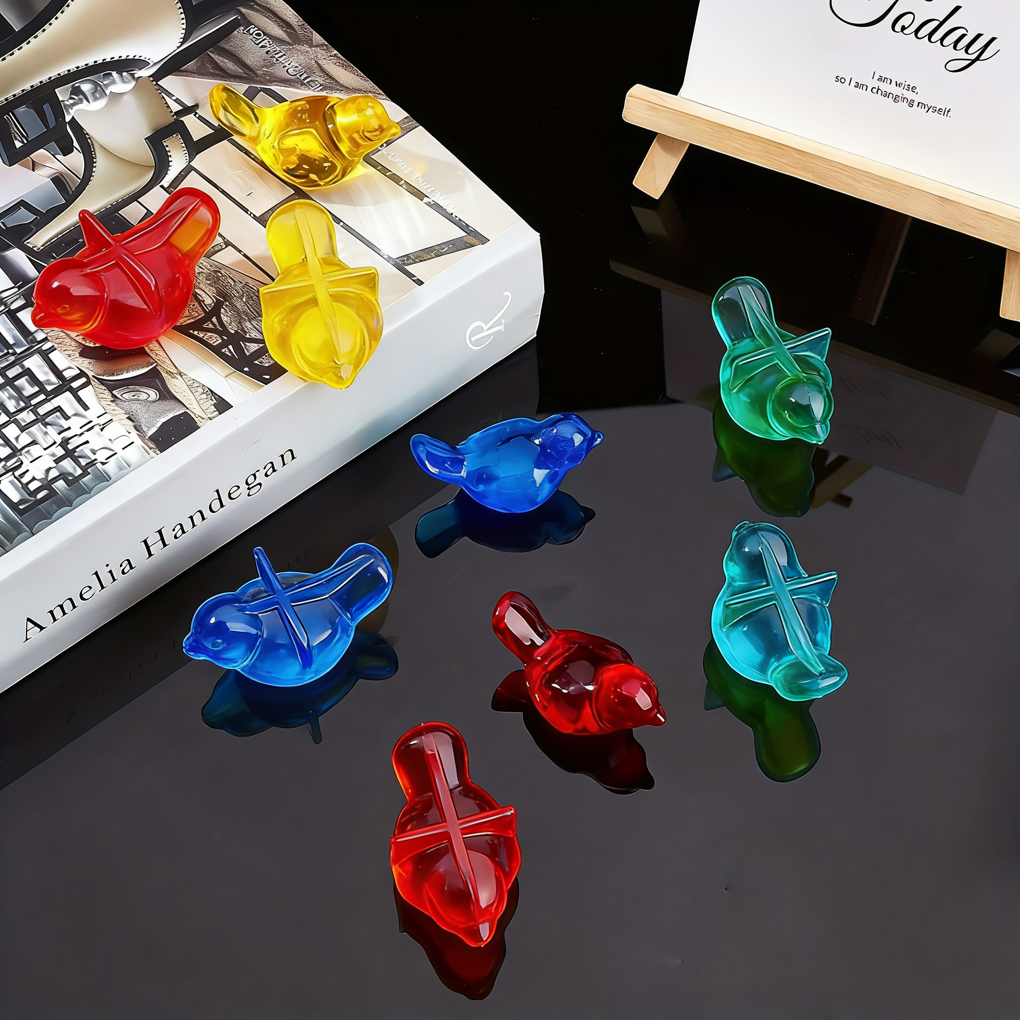 2-piece set of 3D bird silicon – Resin Craft Ideas recenzja i cena