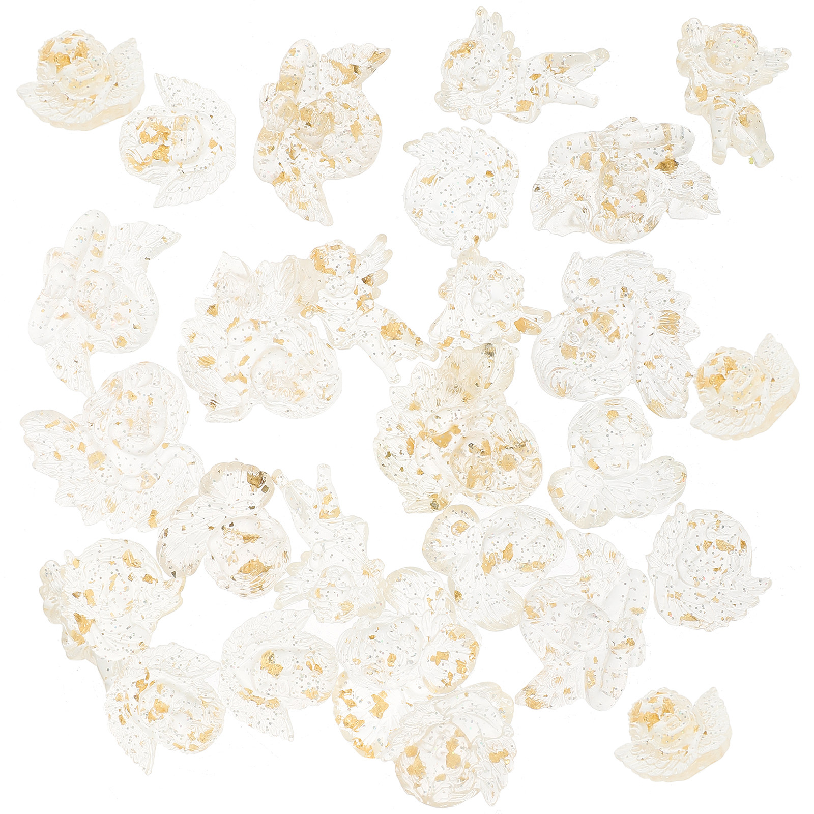 24Pcs Mini Resin Angel Flatbac – Resin Craft Supplies recenzja i cena