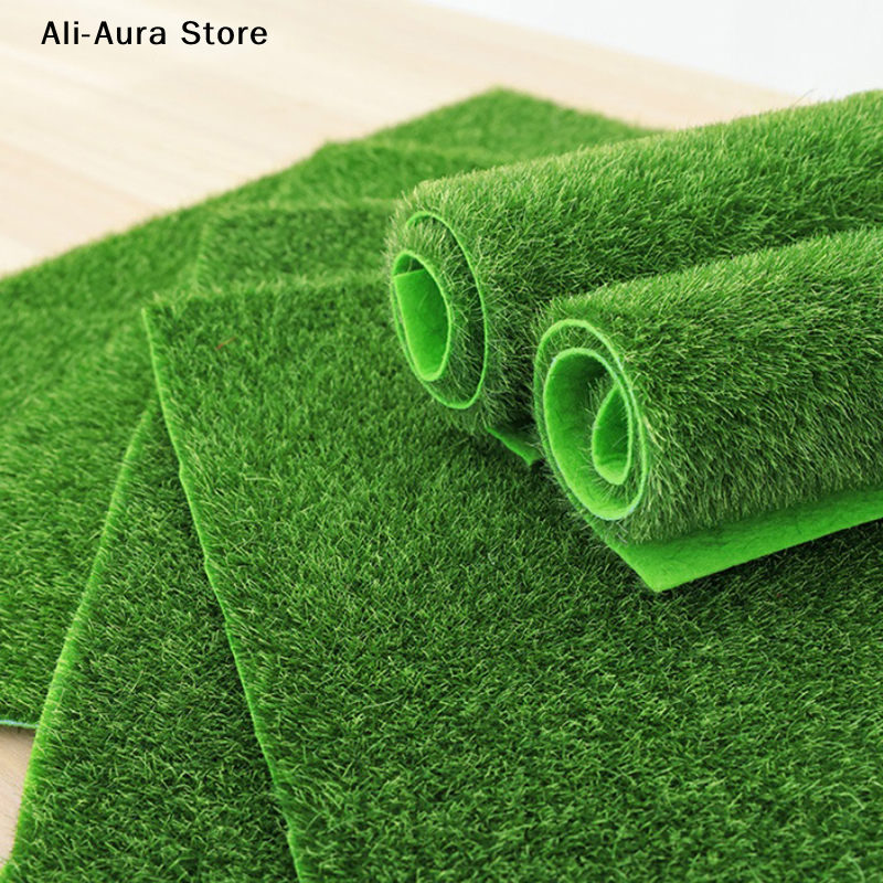 1Pcs Grass Mat Green Artificia – Terrarium Moss Art recenzja i cena
