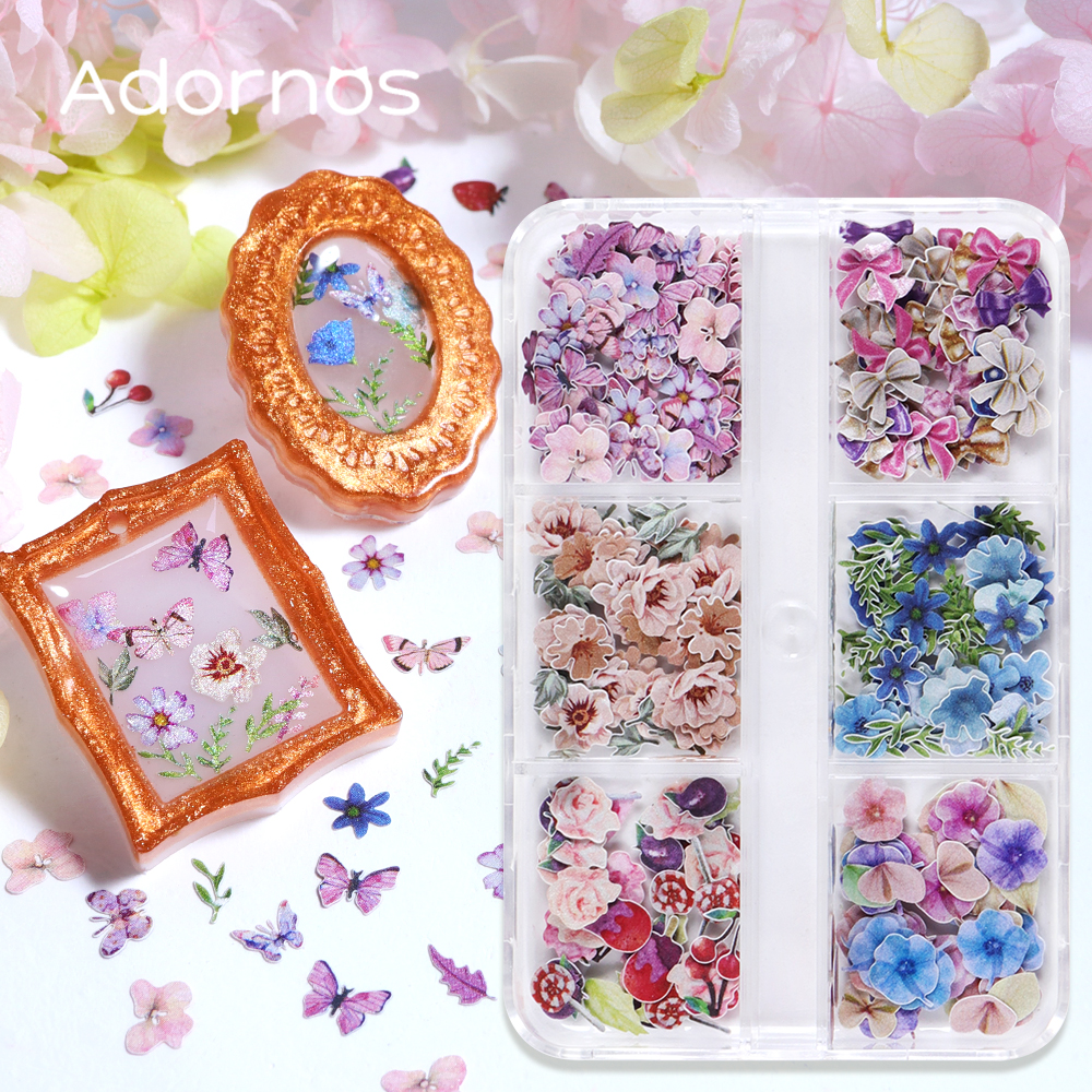 180pcs/box Wood Pulp Flowers C – Resin Craft Ideas recenzja i cena