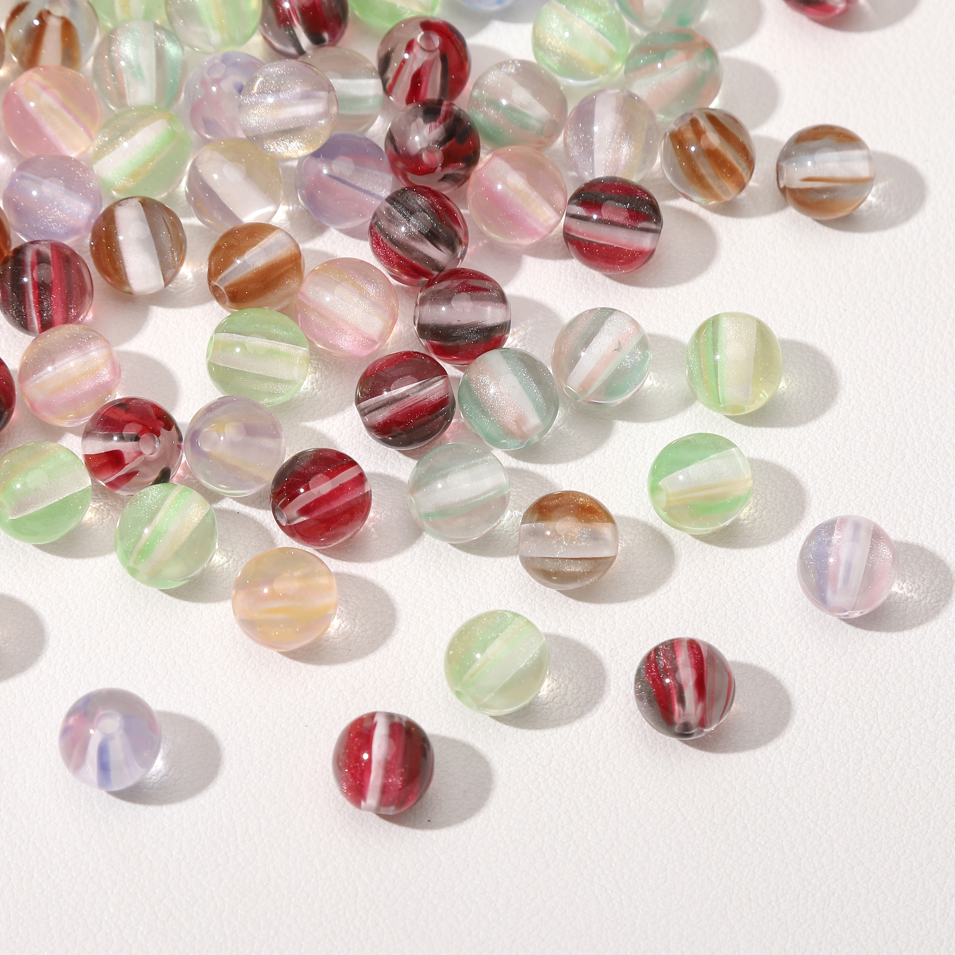 8mm 100Pcs Colorful Round Resi – Resin Crafts Diy recenzja i cena