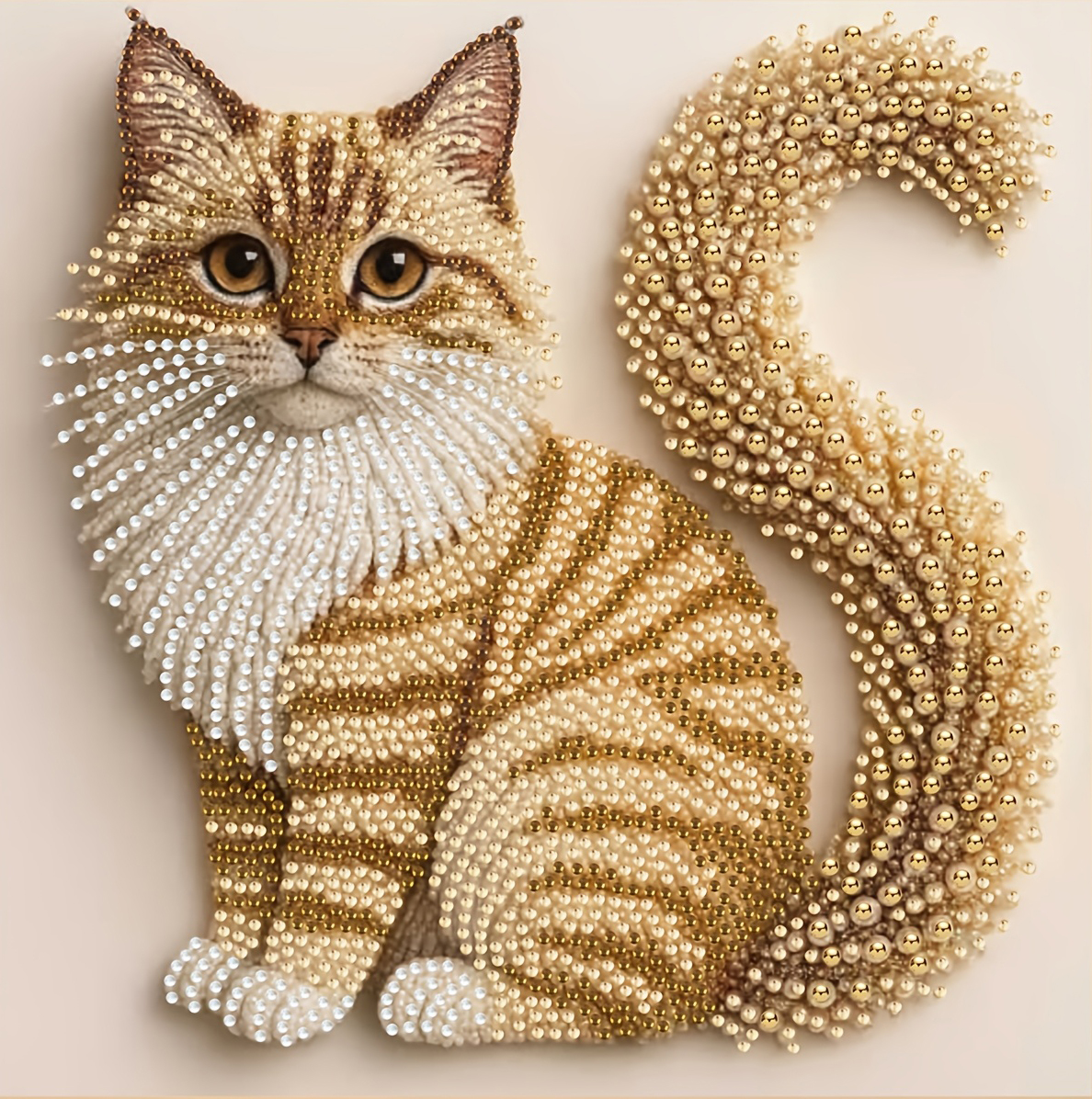5D Diamond Painting Set, Fluff – Resin Craft Kit recenzja i cena