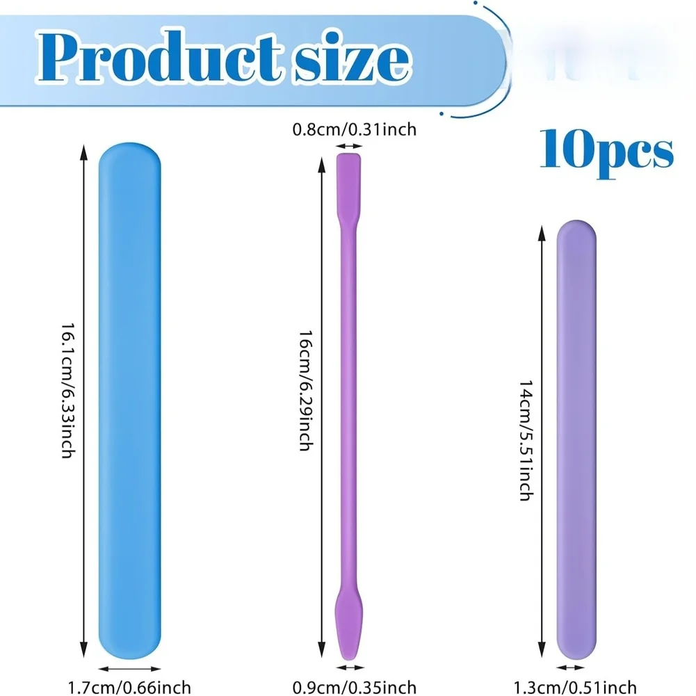 10 Count Silicone Stirring Too – Resin Craft Workshop recenzja i cena