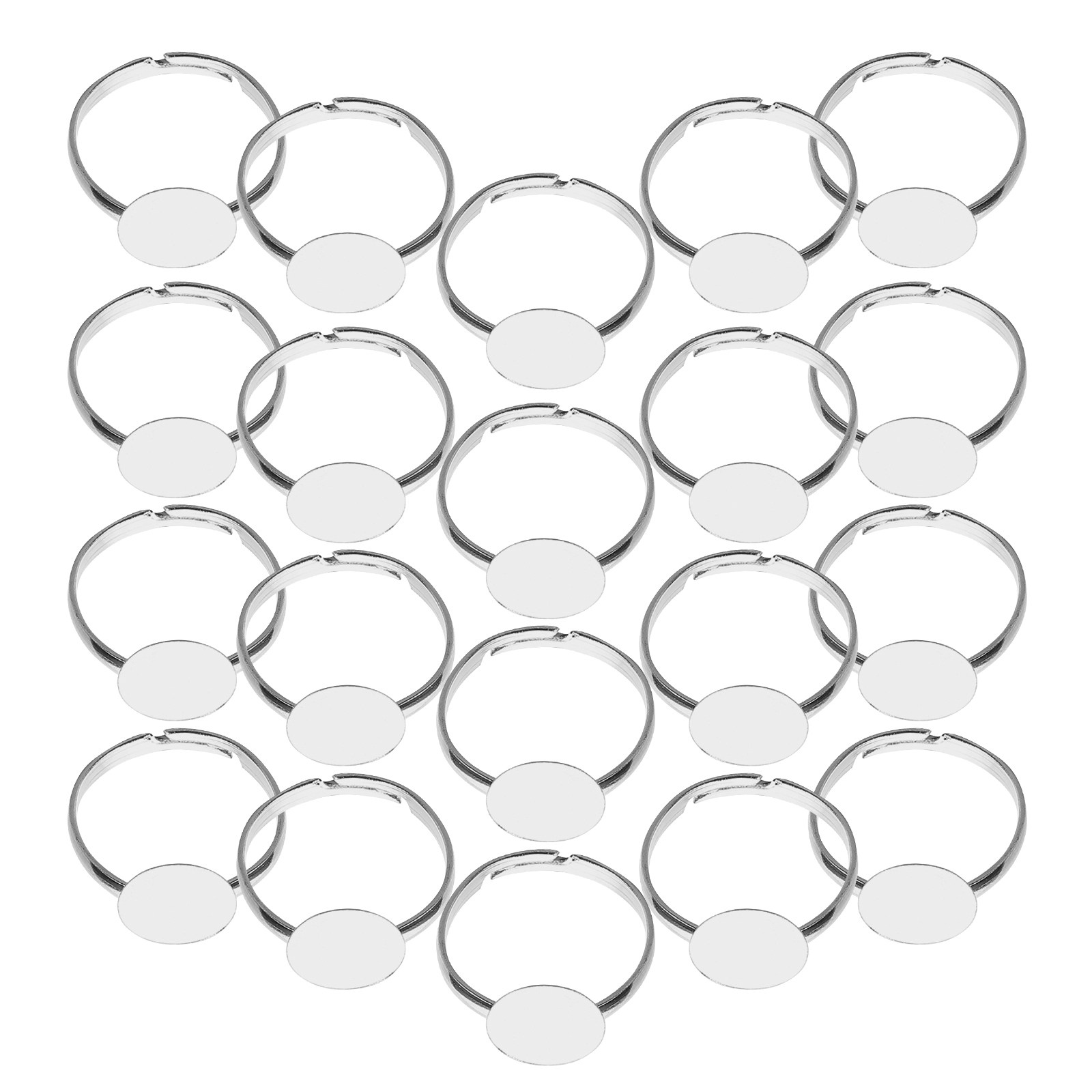 20Pcs Adjustable Blank Ring Fi – Resin Crafts Diy recenzja i cena