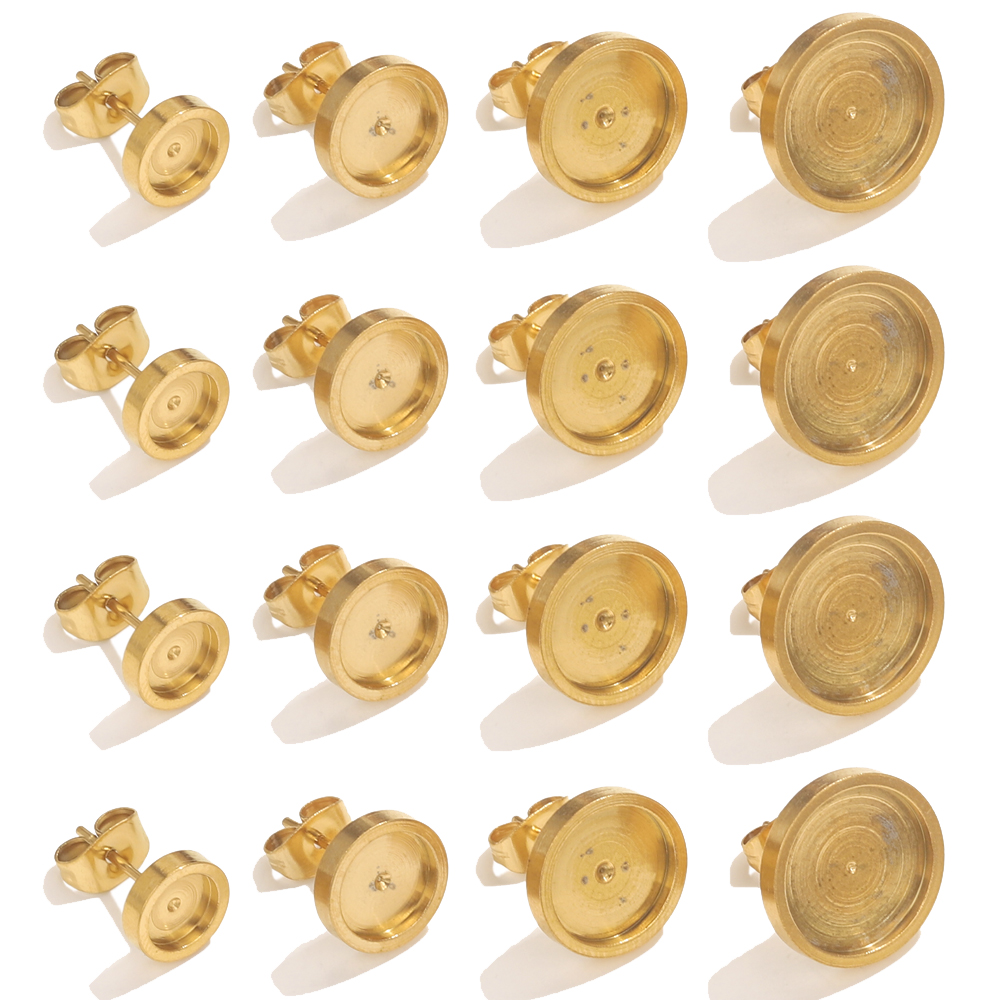 10pcs Stainless Steel Gold Ear – Resin Craft Kit recenzja i cena