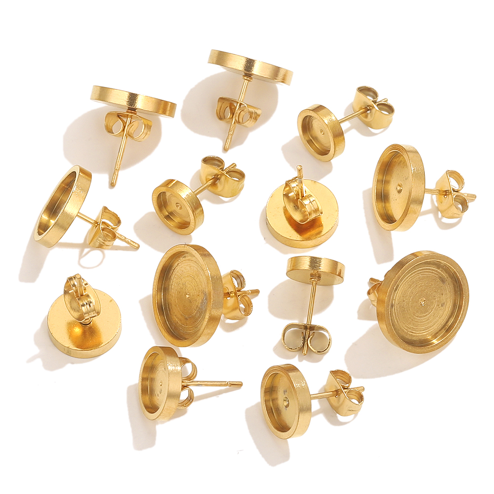 10pcs Stainless Steel Gold Ear – Resin Craft Kit recenzja i cena