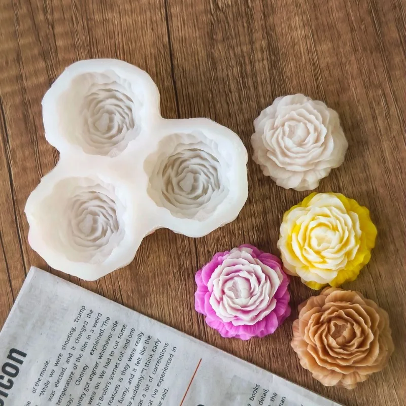 Peony Flower Candle Silicone M – Resin Craft Ideas recenzja i cena
