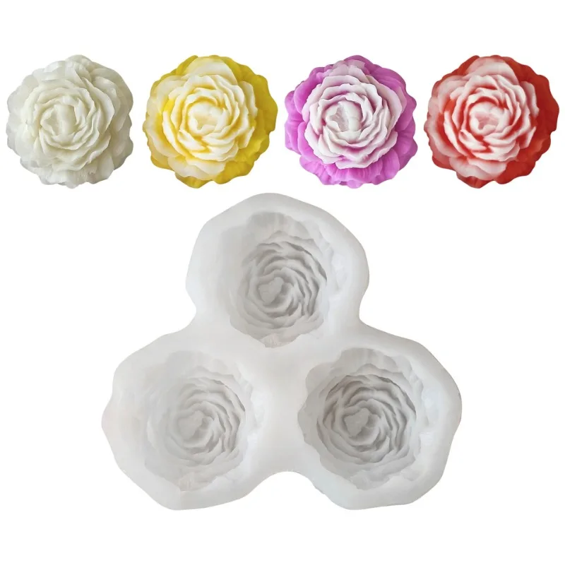 Peony Flower Candle Silicone M – Resin Craft Ideas recenzja i cena