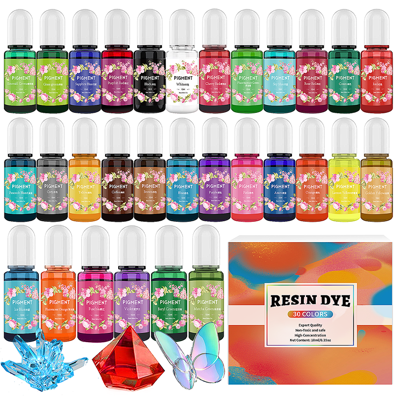 A Set Ink Alcohol Resin Pigmen – Resin Dye Alcohol recenzja i cena