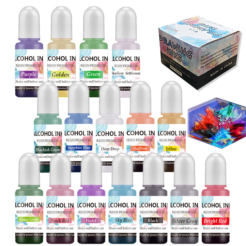 A Set Ink Alcohol Resin Pigmen – Resin Dye Alcohol recenzja i cena